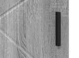Bathroom Cabinet with Storage Grey Sonoma 30 x 35 x 95 cm 883320