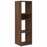 Book Cabinet Brown Oak 34x31x112 cm Engineered Wood 860289