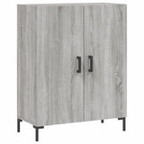 Highboard Grey Sonoma 69.5x34x180 cm Engineered Wood 3198215