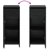 Bathroom Cabinet Black Oak 35 x 36.5 x 85 cm Engineered Wood 890745