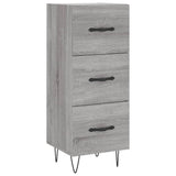 Sideboard Grey Sonoma 34.5x34x90 cm Engineered Wood 828602
