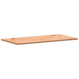 Desk Top 110x55x1.5 cm Solid Wood Beech 356080