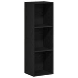 Bookcase Black Oak 36x30x114 cm Engineered Wood 862395