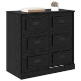 Sideboard Black Oak 70 x 35.5 x 67.5 cm Engineered Wood 881428
