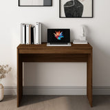 Desk Brown Oak 90x40x72 cm Engineered Wood 815305