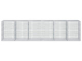 Gabion with 3.5 mm Wire and 5x5 cm Mesh 600x100x200 cm 3462486