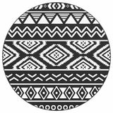 Outdoor Carpet ARAKIL Black 200 cm PP 368536