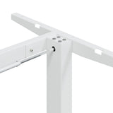 Standing Desk Frame White cm Steel 4005340