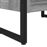 Book Cabinet Grey Sonoma 40 x 30 x 121 cm Engineered Wood 886369