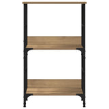 Book Cabinet Artisan Oak 50x33x82 cm Engineered Wood 857465