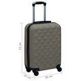 Hardcase Trolley Anthracite ABS 92422