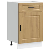 Kitchen Base Cabinet Porto Artisan Oak Engineered Wood 853966