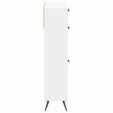 Shoe Cabinet BREDA 78 x 24 x 103 cm Engineered Wood White 897535