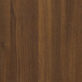 Shoe Cabinet Brown Oak 102x36x60 cm Engineered Wood 819747