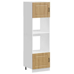 Oven Cabinets 2 pcs Kalmar Artisan Oak Engineered Wood 3315040
