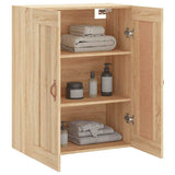 Wall Mounted Cabinet Sonoma Oak 69.5x34x90 cm Engineered Wood 830359