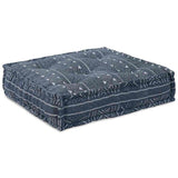Modular Sofa 2 pcs Indigo Print 140 x 70 x 36 cm Fabric 3315115