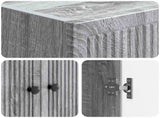 Cabinet Set 2 pcs Grey Sonoma 66 x 34.5 x 90 cm Engineered Wood 3416364