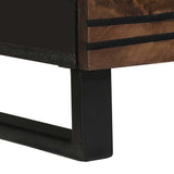 Highboard Brown 60 x 33 x 100 cm Solid mango wood 4018038
