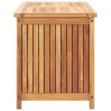 Garden Storage Box 90x50x58 cm Solid Teak Wood 315380