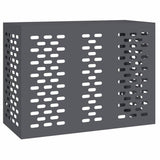 Air Conditioner Cover Anthracite 110 x 50 x 80 cm Steel 865906