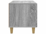 TV Cabinet Grey Sonoma 99 x 34.5 x 50 cm Engineered Wood 894721
