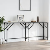 Console Table Grey Sonoma 180x29x75 cm Engineered Wood 837765