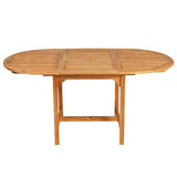 7 Piece Outdoor Dining Set Solid Teak Wood 44685