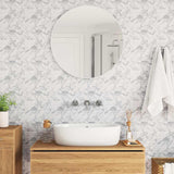 Subway Tile 20 pcs White Marble 30.5 x 30.5 cm 42021225