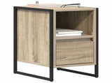 Bedside Table Sonoma 39.5 x 30 x 50 cm Engineered Wood 886656