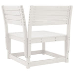 ZNTS 4 Piece Garden Lounge Set White Solid Wood Pine 3216906