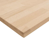 Kitchen Worktop 80x63.5x4 cm Solid Wood Oak Rectangular 4009003