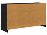 Sideboard with Drawer Black Oak 102 x 32 x 73.5 cm 8000517