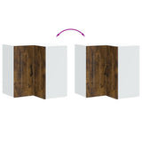 Kitchen Wall Corner Cabinet Kalmar Smoked Oak Engineered Wood 853622