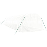 Greenhouse with Steel Frame White 30 m² 10x3x2 m 3188053