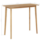 5 Piece Outdoor Dining Set Solid Acacia Wood 44222