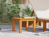 Side Table Oil Natural 35 x 35 x 34 cm Solid Acacia Wood 4108110