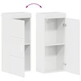 Bathroom Furniture Set TULUM 4 pcs High Gloss White 3398048