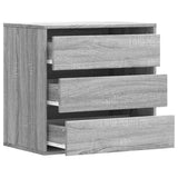 Corner Chest of Drawers Grey Sonoma 60x41x58 cm Engineered Wood 852848