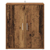Shoe Cabinet Old Wood 60x35x70 cm Engineered Wood 856696
