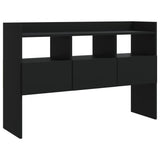 Sideboard Black Engineered wood Medium Sideboard Rectangular 808378