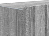 Bathroom Storage Cainet ZWOLLE Grey Sonoma 59.5 x 31 x 79.5 cm 896401