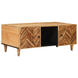 Coffee Table Brown 100 x 54 x 40 cm Solid Mango Wood 4018928