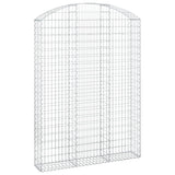 Arched Gabion Basket 150x30x200/220 cm Galvanised Iron 153450