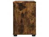 Bathroom Basin Cabinet Smoked Oak 60 x 30 x 60 cm 888752