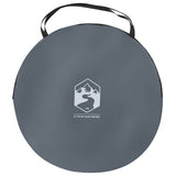 Privacy Tent Grey and Orange Pop-up Waterproof 4004136