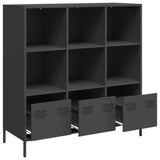Highboard Black 101.5x39x103.5 cm Steel 851388