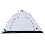 Camping Tent 5-Person White Blackout Fabric Quick Release 4004176