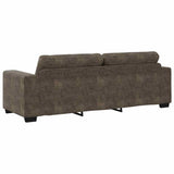 Sofa 2 pcs Dark Grey Fabric 3324720