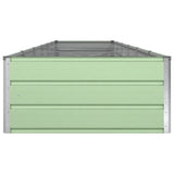Planter Pastel Green 580 x 100 x 45 cm Galvanised Steel 42018279
